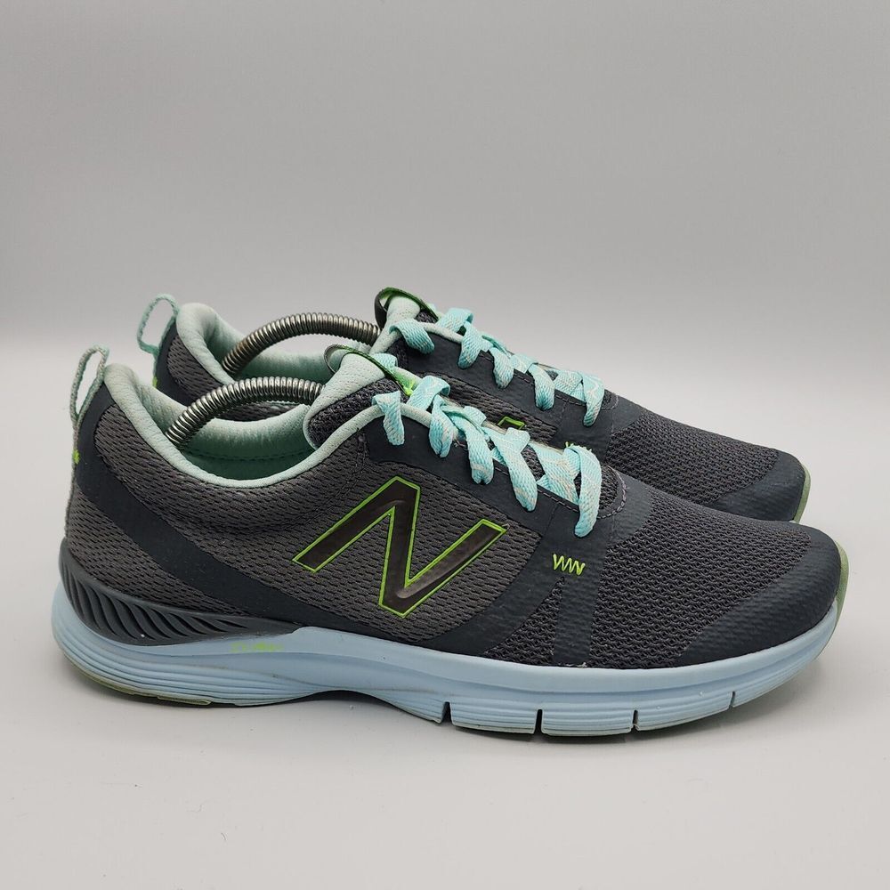 New Balance 715 Athletic Lace Up Shoe Womens Size 9 WX715GG1 Gray Blue Green